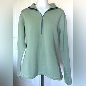Mountain Hardwear Green Cowl Neck Sweater